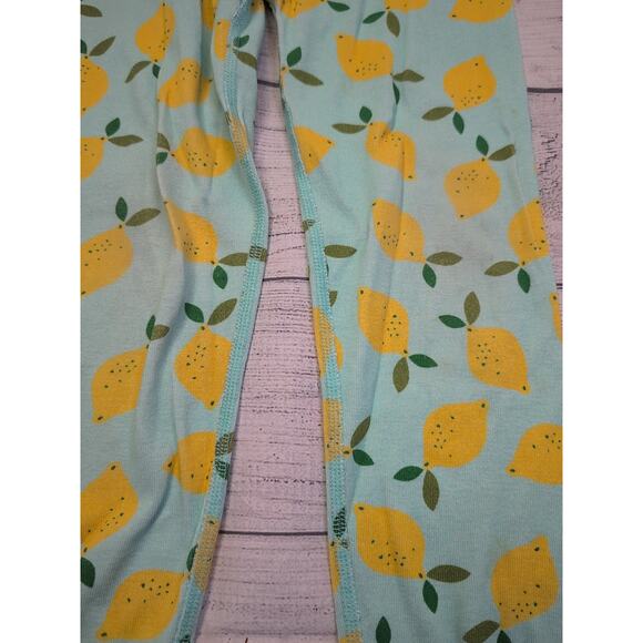 5 Hanna Andersson Lemonade Long John Pajamas - Picture 9 of 10